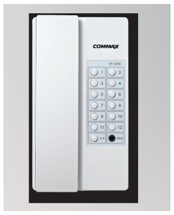 COMMAX AUDIO PHONE SYSTEM TP-6RC